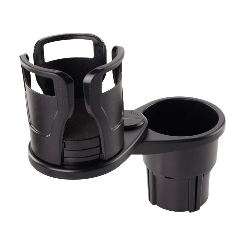 BX 2-in-1 Multifunctio<i></i>nal Car Cup Holder with 360 Degree Rotation | Universal Plug-in Adapter