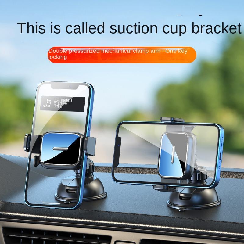 Universal Car Phone Holder - Multi-Function Air Vent Suction Cup Mount with 360° Rotation